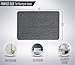 GORILLA GRIP Bath Rug Mat 30x20, Soft Absorbent Chenille, Quick Dry Microfiber Mats, Rubber Backing Washable Shower Floor Rugs, Bathmat Runner, US Designed Bathroom Home Decor Accessories Ivory Cream
