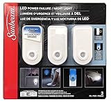 Sunbeam LED Power Failure / Night Light (Pack of 3)