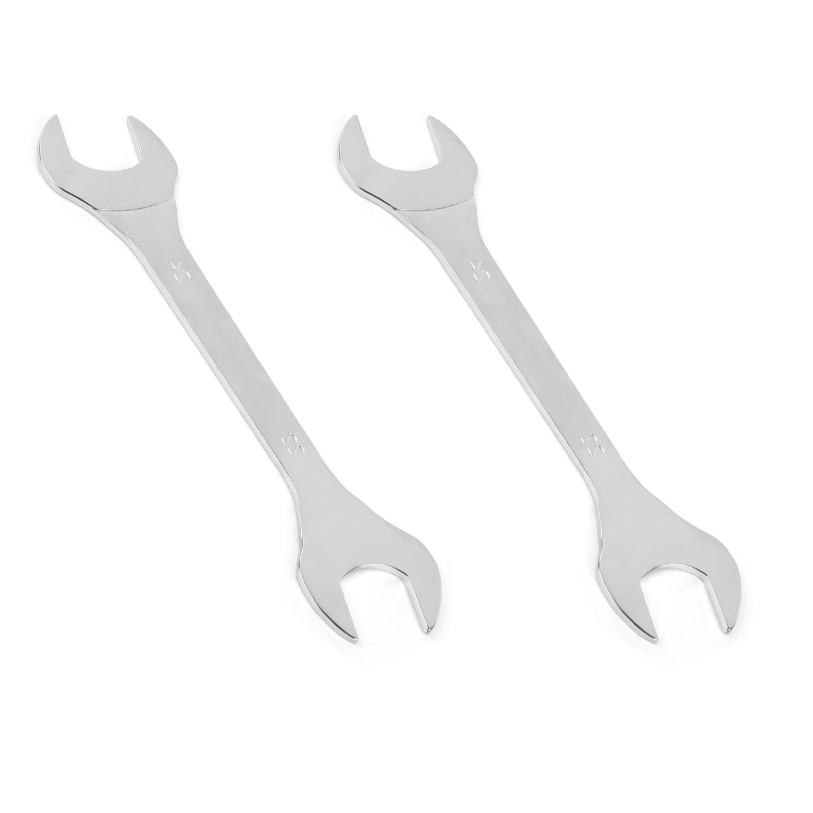 Vokenforu 2 Pcs Open End Spanner, 22mm x 24mm Super Thin Carbon Steel Double Open Ended Wrench, Metric Repairing Tool for Bicycle