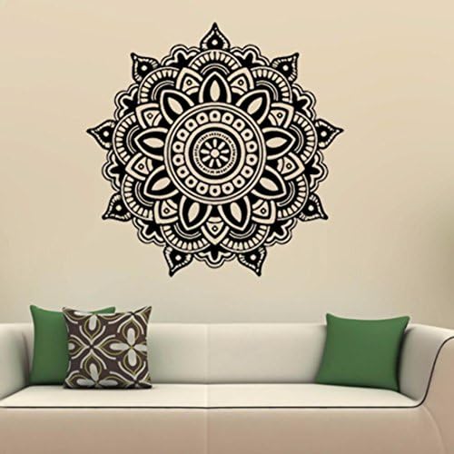 2017 hleCKL Mandala Flower Indian Bedroom Wall Decal Art Stickers Mural Home