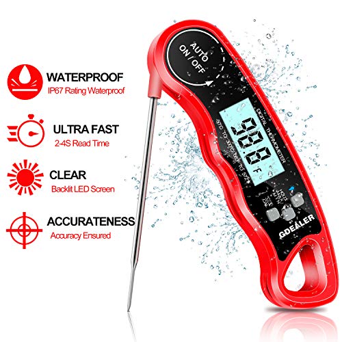 Another notable feature is the quick response time of the thermometer, which allows for an accurate reading in as little as 3 seconds. The thermometer has a temperature range of -58°F to 572°F (-50°C to 300°C), making it suitable for use with a wide range of foods.