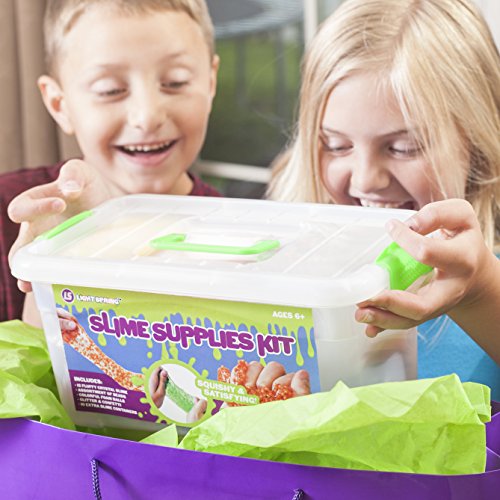 2 DIY+Slime+Supplies+Kit+Containers