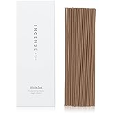 なごみ工房 Kyoto White Tea Incense Sticks - Japanese Temple Aroma, Ideal for Relaxation & Meditation, Approx. 60 Sticks (0.044 Pounds) - Premium Quality Incense for Spiritual & Home Use Nagomikobo