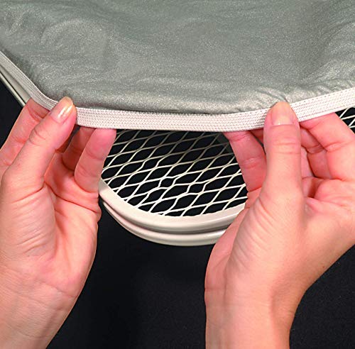 Laundry Solutions by Westex 4-Layer Ultra Thick Supreme Ironing Board Cover & Pad, Poppy Design