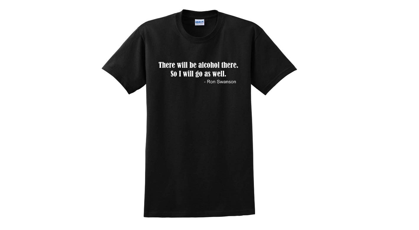 Parks And Recreation Ron Swanson Funny Alcohol Quote Sleeveless Turtleneck Sweater Tank, H