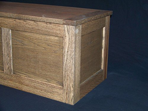 Oak Shaker Style Hope Chest/Trunk Gift with Cedar Lining