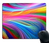 Smooffly Mouse Pad pad Rainbow Ocean Customized