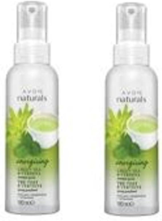 2 x Avon Naturals Scented Spritz Green Tea & Verbena 100ml Amazon