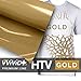 VVIVID+ Gold Premium Line Heat Transfer Vinyl Film for Cricut, Silhouette & Cameo (12