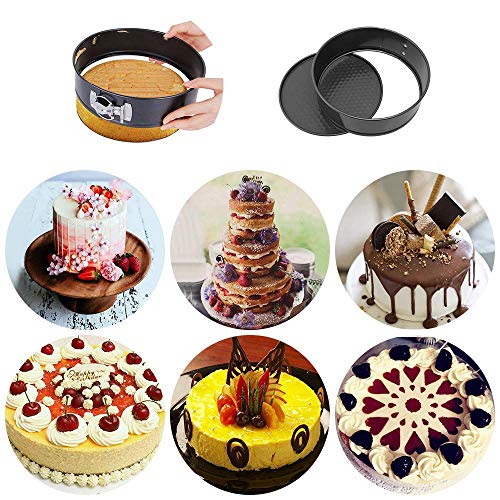 Pressure Cooker Accessories Set, Compatible with Instant Pot 5,6,8 QT Steamer Basket,Egg Rack, Springform Pan,Egg Bites Mold,Steamer Basket Inserts,1Pair Silicone Mitts/7pcs