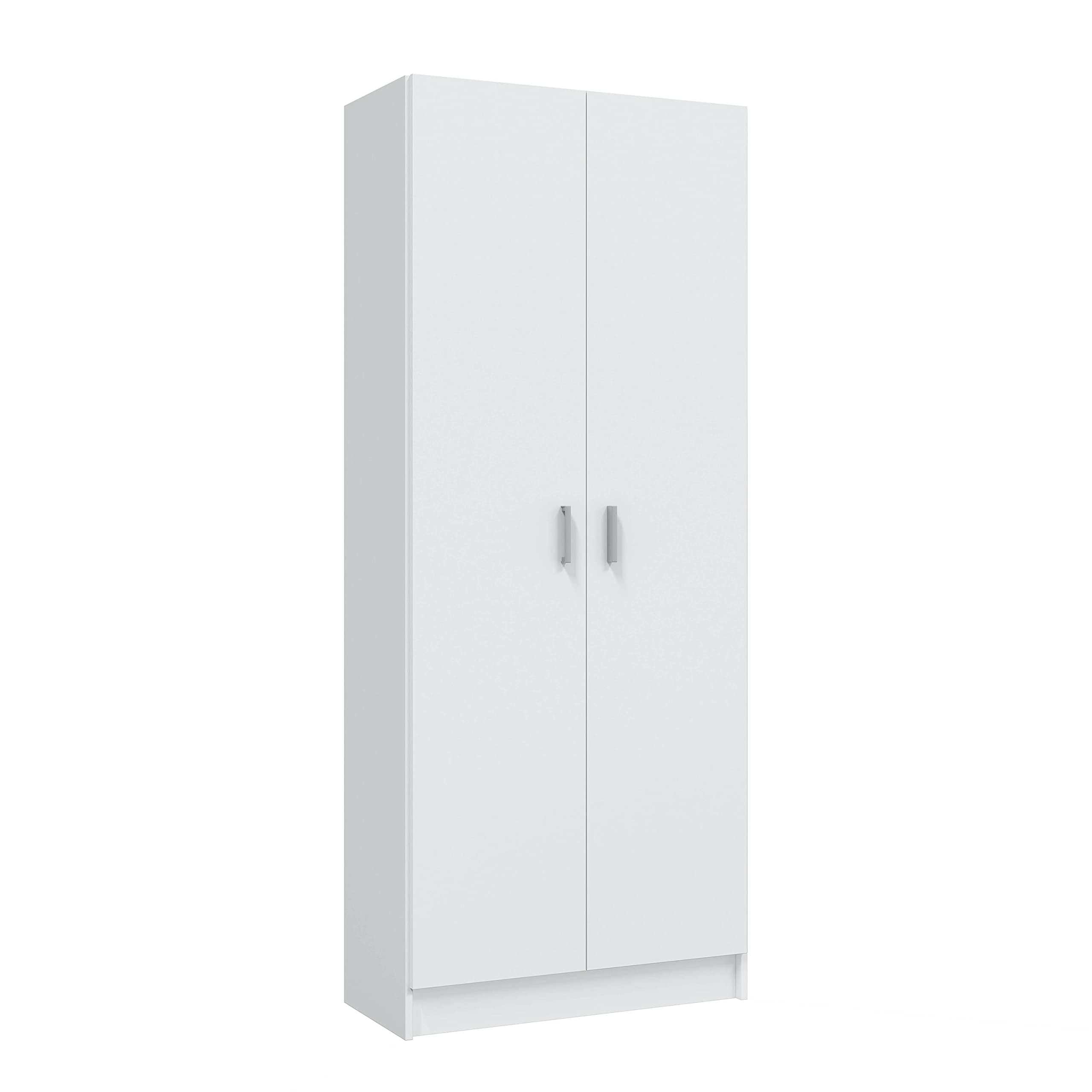 Habitdesign-Armario-Multiusos-Escobero-2-Puertas-Acabado-en-Color-Blanco-Mate-Medidas-73-cm-Ancho-x180-cm-Alto