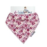 Floral Designed Dribble Bib