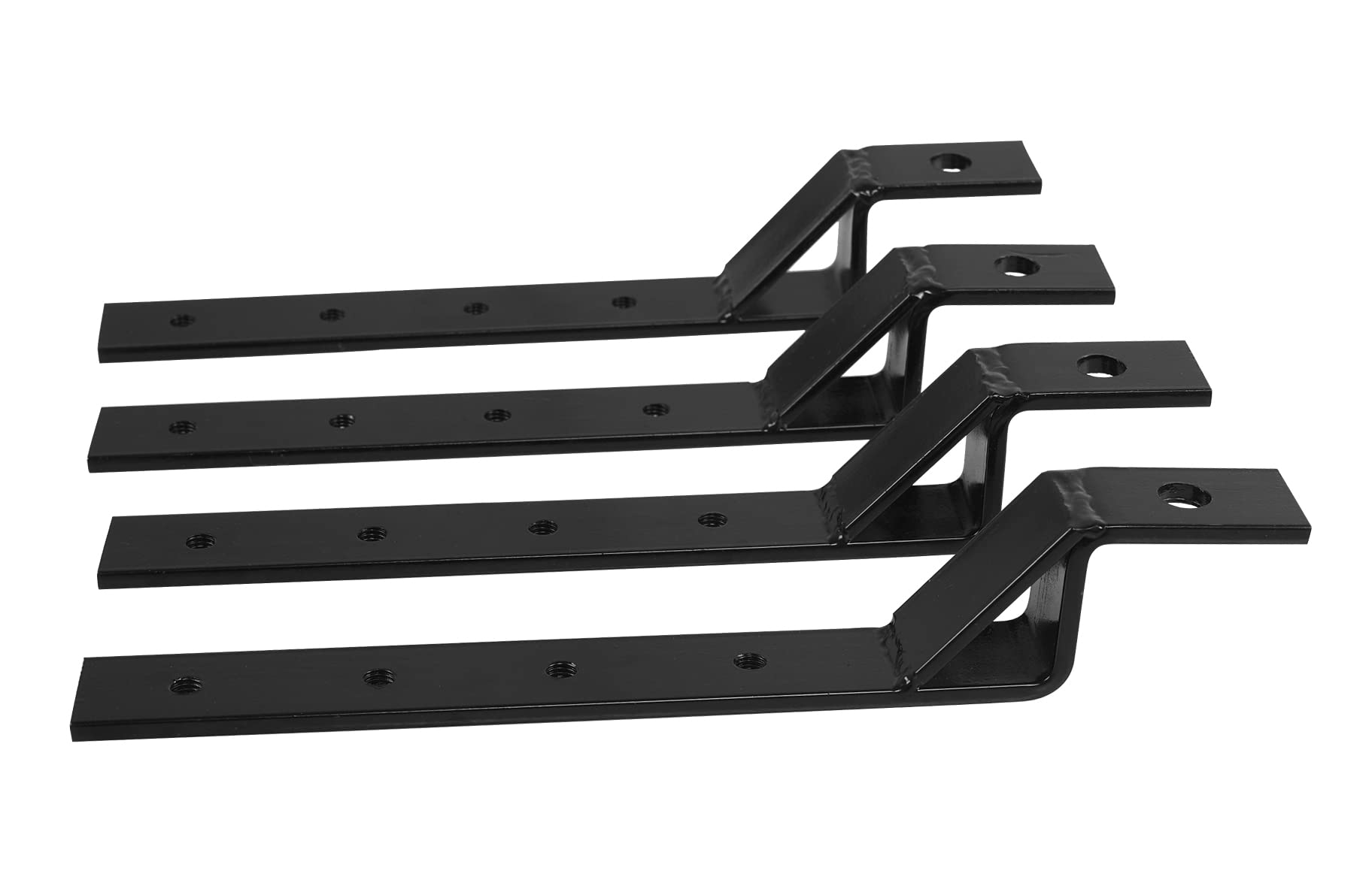 Motorcycle Universal Saddlebag Mounting Bracket Adjustable Hard Saddle Bag Mounting Bracket Kit,Black