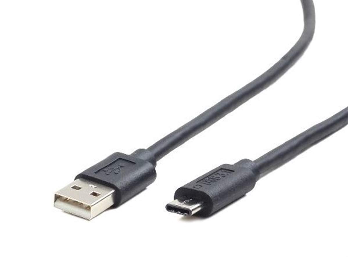 Gembird CCP USB2 Amcm 1 m USB 2.0 to Type C Cable AM/CM, 1 M, Black