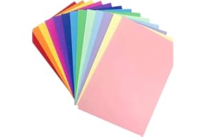 MORIINTL 50PCS-10COLORS-16.5X11.7in Poster Board Assorted Colors Lightweight Hand Craft Backing Boards Paint Railroad Presentations Office Blank Painting Board for School
