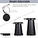 Folding Stool, Portable Retractable Camping Stool, Height Adjustable (2nd Gen Upgraded), Outdoor and Indoor Foldable Stools for Camping Fishing Hiking BBQ Garden, Travel Telescopic Stool Seatthumb 2