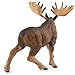 Papo Standing North American Moose Toy Figure, Multicolor