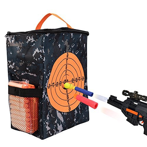 xdy mylany Target Pouch Storage Carry Equipment Bag for Nerf Guns Darts
