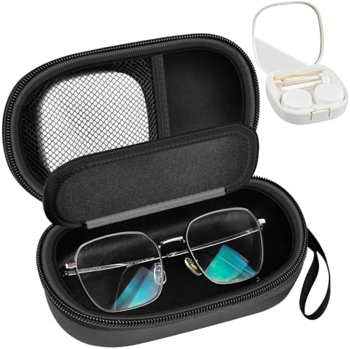 Amazon.com: alladaga Double Use 2 in 1 Portable Glasses Case Set