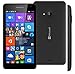 Microsoft Lumia 435 8GB Unlocked GSM Windows 8 Smartphone - Black (International version, No Warranty)