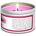 Jackpot Candles Surprise Size Ring Sweet Pea Jewelry Candle Travel Tin