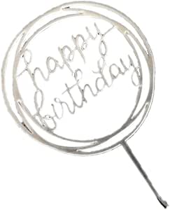 Rekkles Carta Carta Redonda Torta del Feliz cumpleaños 