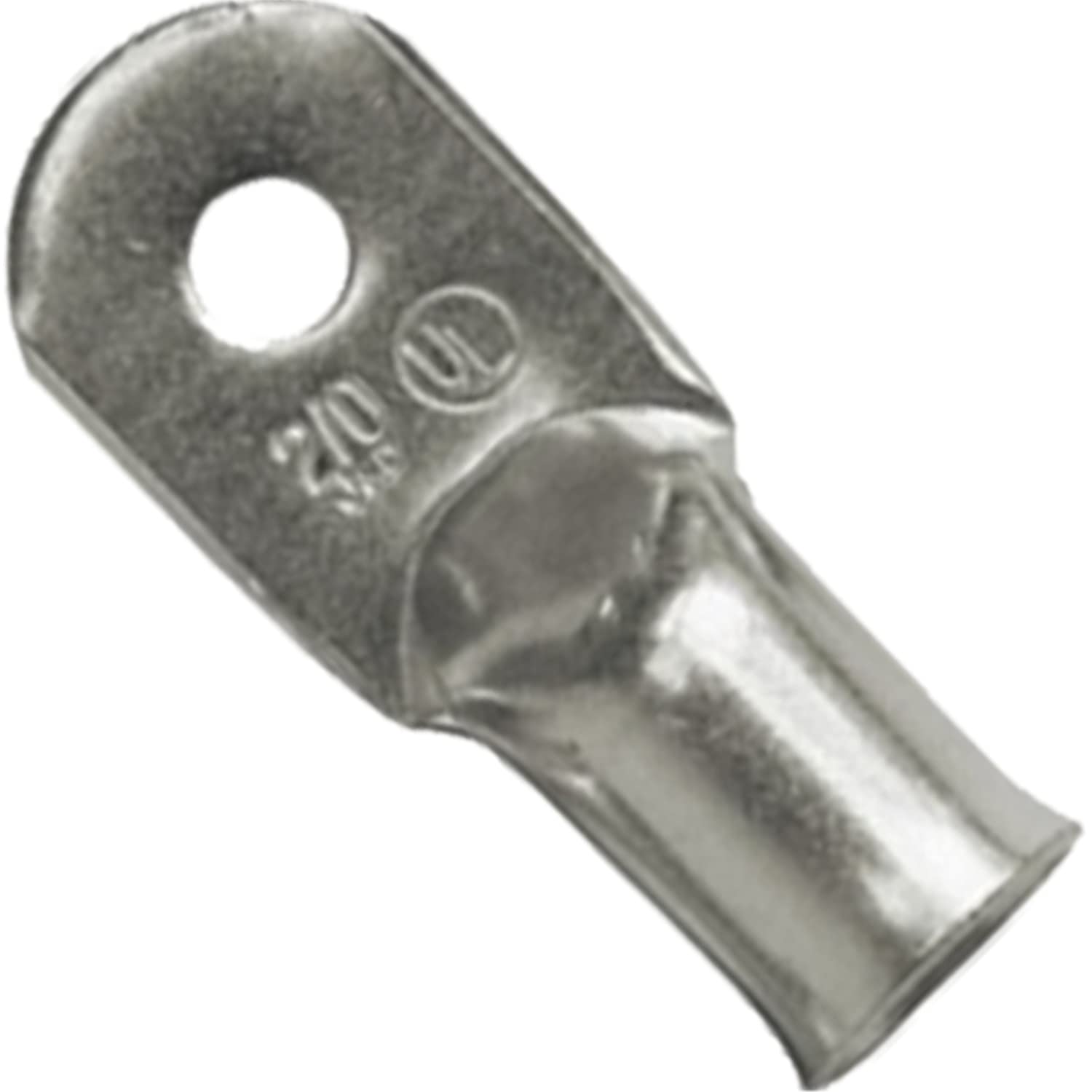 Ancor 242266 Marine Grade Electrical Heavy Duty Tinned Copper Lugs (2-Gauge, Size 3/8 Screw, 25-Pack)