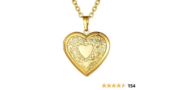 Heart Locket Necklace 