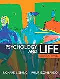 Cover of Psychology and Life Value Package (includes MyPsychLab with E-Book Student Access )