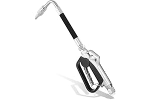 GRYVOZE Air Operated Oil Control Valve Dispensing Nozzle, Oil Gun Dispenser 1/2-Inch NPT Inlet, Heavy Duty Pneumatic Control Valve for Motor, Gear, Lubricants, Synthetic Hydraulic Fluid and Antifreeze