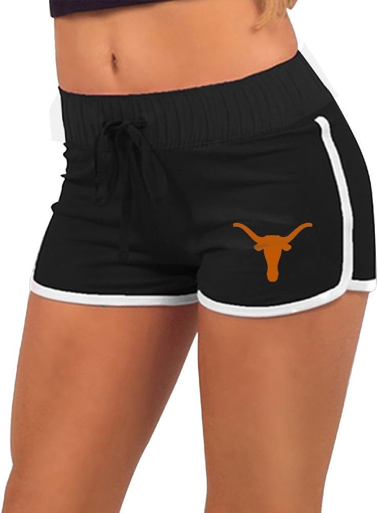 Beach Shorts Texas Woman's Sexy Low Waist Yoga Shorts Swimming Women Swim Trunks