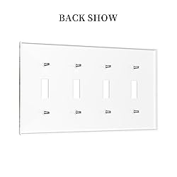 Modern Abstract Lines Painting Quad Toggle Light