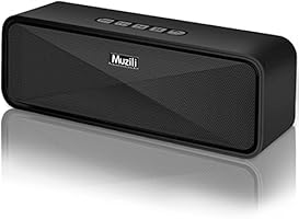 Enceinte Bluetooth Portable Haut-Parleur Bluetooth 5.0 sans Fil 12 Heures Autonomie Stéréo HD Microphone Intégré Port...