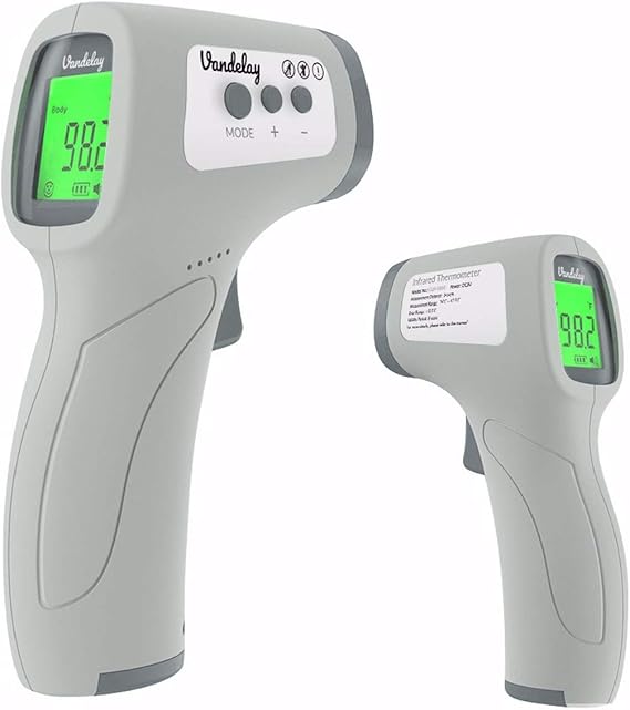 Vandelay Infrared Thermometer NonContact/NoTouch IR Thermometer