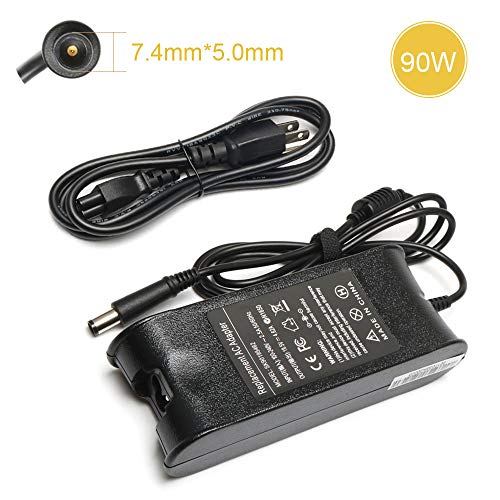 VUOHOEG 90W 19.5V 4.62A Ac Adapter Laptop Charger Replacement for Dell Inspiron N4010 N4110 17R N7010 N7110 N5010 N5011 N5030 N5040; P/N: PA-10 PA-3E PA10 with Size 7.4x5.0mm Power Supply Cord Plug - Thumbnail 6