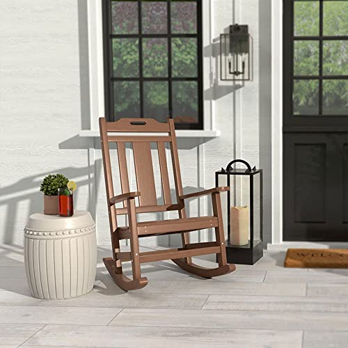 PolyTEAK Porch Rockers Collection Poly Lumber Wood Alternative All