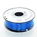 3D Solutech See Through Blue 3D Printer PLA Filament 1.75MM Filament 2.2 LBS 1.0 KG - 3DSPLA175STBLU