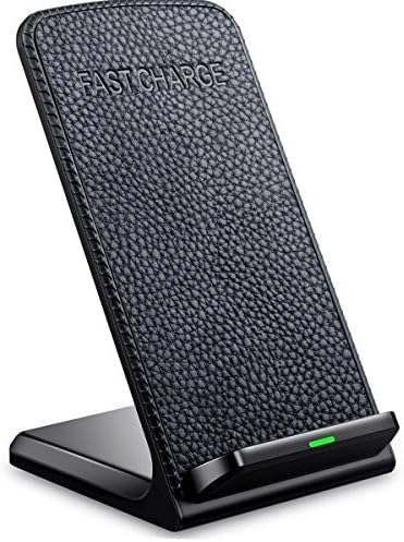 BCT iPhone X Wireless Charger, QI Fast Wireless Charging Pad Stand for Samsung Galaxy Note 8 S8 S8 Plus S7 Edge S7 S6 Edge Plus Note 5, Standard Charge for Apple iPhone X 8 8 Plus (NO AC Adapter)