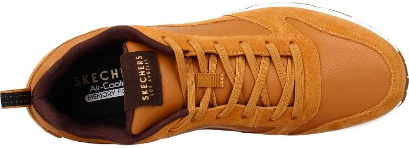 Homme UNO-STACRE Baskets, Whiskey Leather/PU/Trim, 43 EU