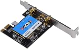 Garsent 433Mbps WiFi Card AC Bluetooth 4.0 Dual Band 2.4G/5G PCIe for Desktop PC view 8