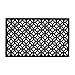 DII Indoor Outdoor Rubber Easy Clean Entry Way Welcome Doormat, Floor Mat, Rug For Patio, Front Door, All Weather Exterior Doors, 18 x 30" - Lattice primary