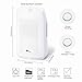 amzdeal Dehumidifier for Home Small Dehumidifier Mini Electrical Quiet 700ml (24fl.oz) Capacity Suitable for Bedroom Basement Bathroom(1200 Cubic Feet or 215 sq ft) Auto Off to Remove Damp, Moisture
