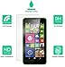 Dmax Armor for Nokia Lumia 635/630 Screen Protector, [Tempered Glass] 0.3mm 9H Hardness, Anti-Scratch, Anti-Fingerprint, Bubble Free, Ultra-Clear