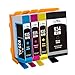 LxTek Remanufactured Ink Cartridge Replacement For HP 934 934XL 935 935XL (1 Black|1 Cyan|1 Magenta|1 Yellow) Compatible With OfficeJet Pro 6812 6815 OfficeJet Pro 6230 OfficeJet Pro 6835 6830