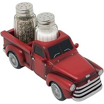 Amazon.com: Vintage Pickup Truck Salt and Pepper Shaker ...