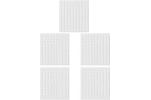 INOOMP 500pcs Round Acrylic Double-Sided Adhesive Dots 10mm X 0.5mm Removable Sticky Putty for Home Office