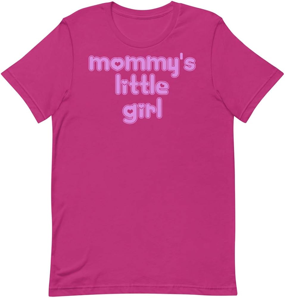 Mommy's Little Girl Pink TShirt Mommys Girl Little Girl