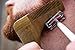 Beard Shaper Tool by Striking Viking - Anti-Static Wooden Facial Hair Template with Fine and Coarse Teeth - Beard Trimmer Stencil