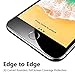 Eakase iPhone 7 Plus Glass Screen Protector, [2 Pack] Tempered Glass with Soft PET Frame 3D Full Coverage Anti-Scratch HD Clear Screen Protector Film for Apple iPhone 7+ 5.5 Inch (Black)