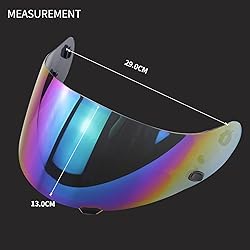 Soman CL-17 Helmet Visor Replacement, HJ-09 Helmet